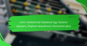 Letní mládežnické fotbalové ligy: Sezónní zapojení, Zlepšení dovedností, Komunitní akce